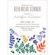 Watercolor Botanicals Invitations Image 5 of 6